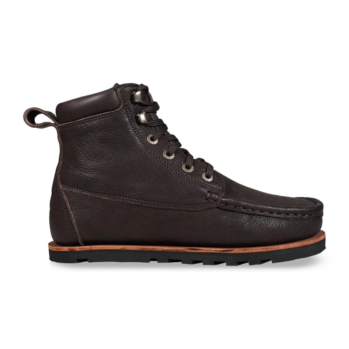 Jim Green Men's Barefoot Meander - Moc-Toe - Kudu Mocha