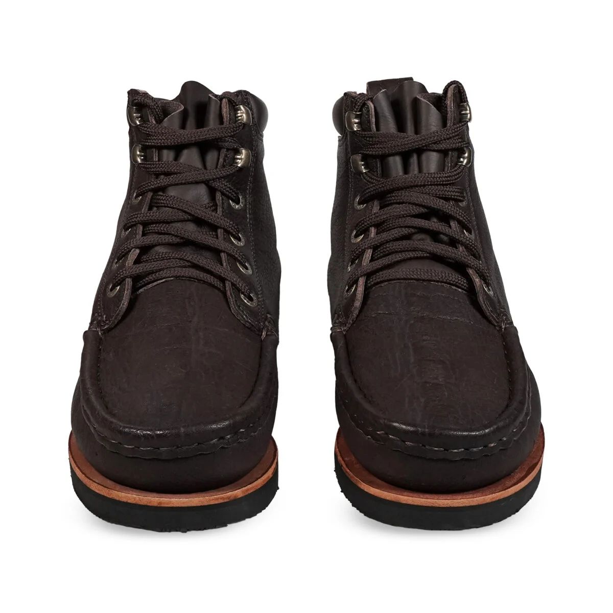 Jim Green Men's Barefoot Meander - Moc-Toe - Kudu Mocha