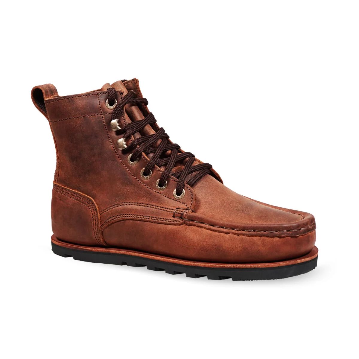 Jim Green Men's Barefoot Workhorse - Moc-Toe - Bronco Brown