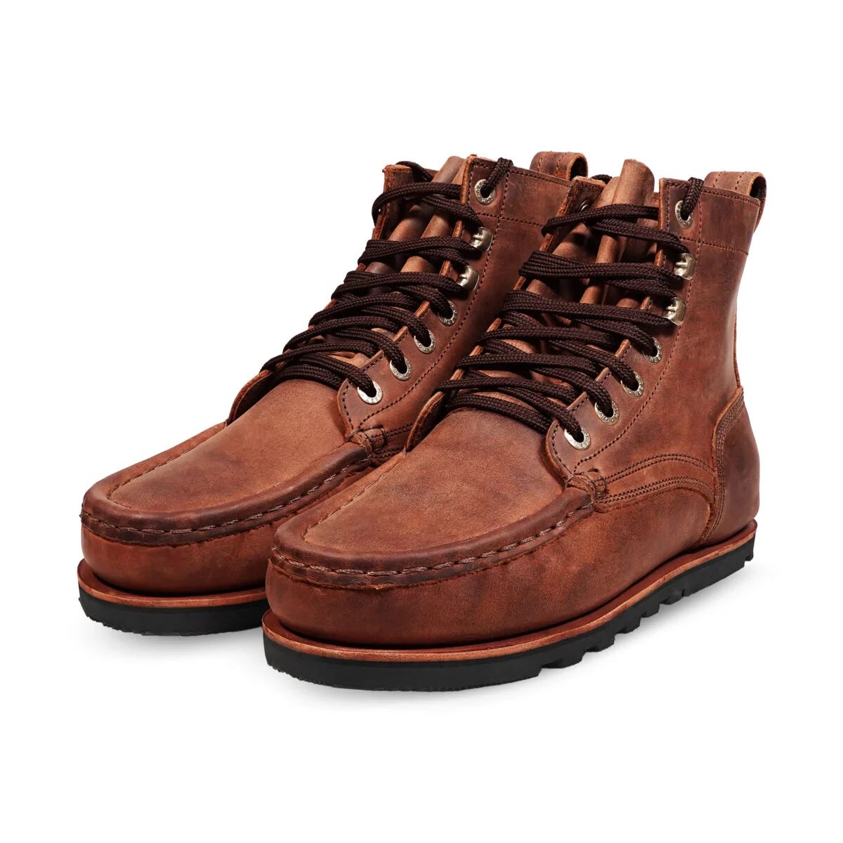 Jim Green Men's Barefoot Workhorse - Moc-Toe - Bronco Brown