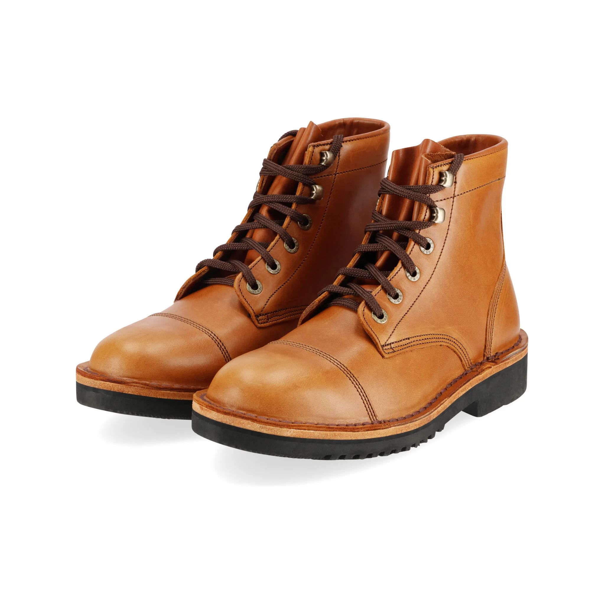 Jim Green Men's 719 - Frog Grip Sole - Rust Veg Tan