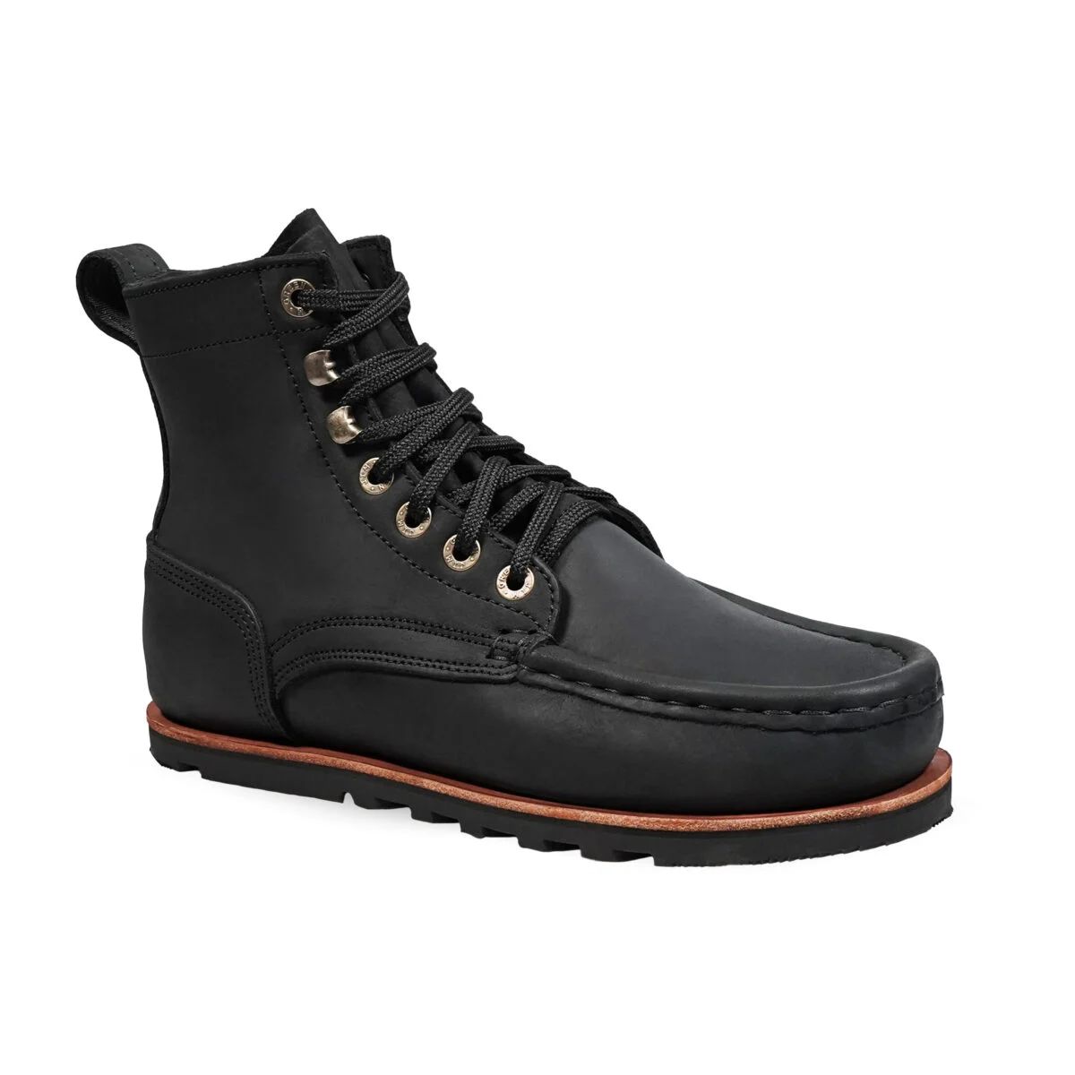 Jim Green Men's Barefoot Workhorse - Moc-Toe - Houston Black