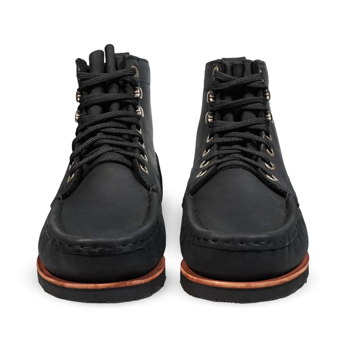 Jim Green Men's Barefoot Workhorse - Moc-Toe - Houston Black