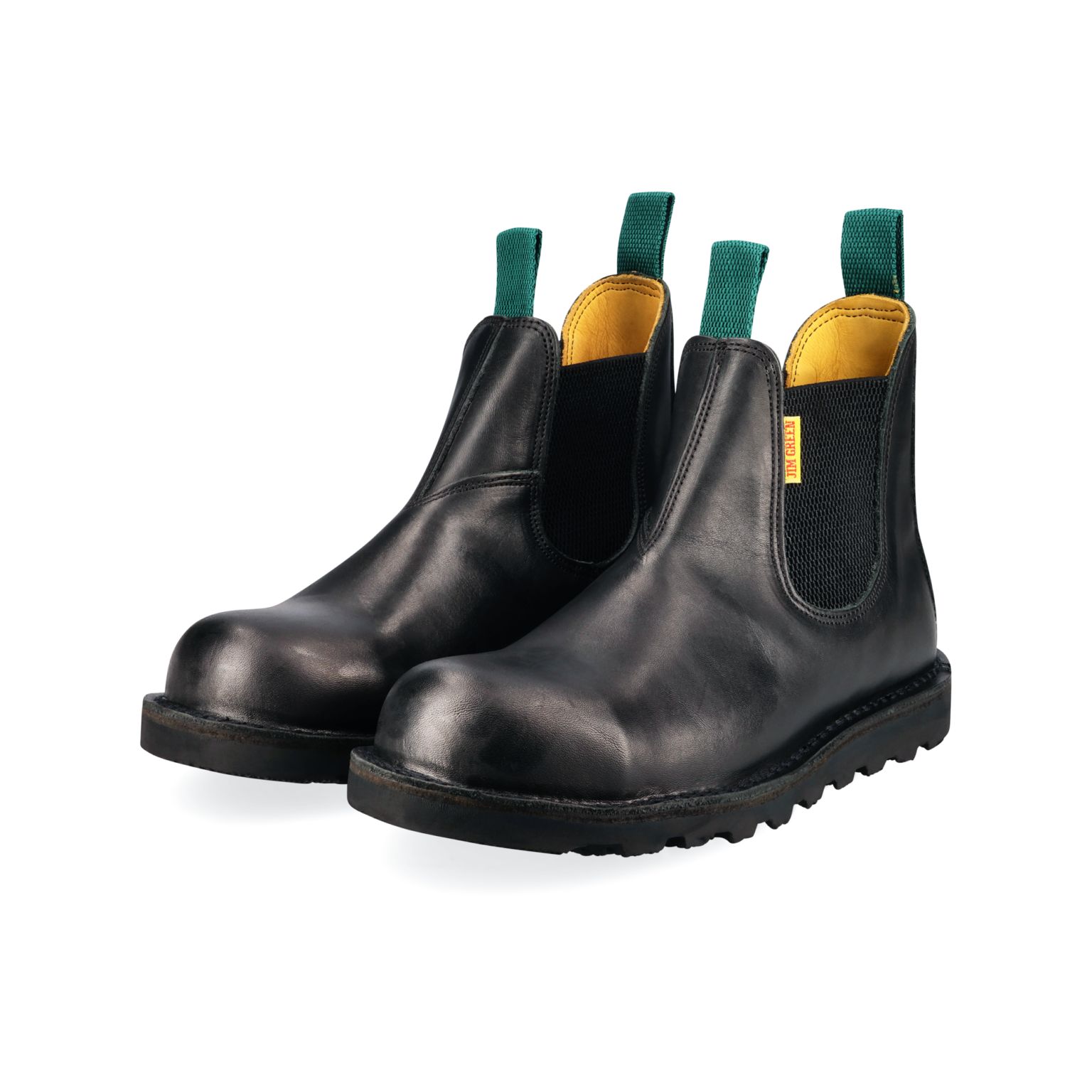 Jim Green Men's Stockman - Composite Toe Cap - Black