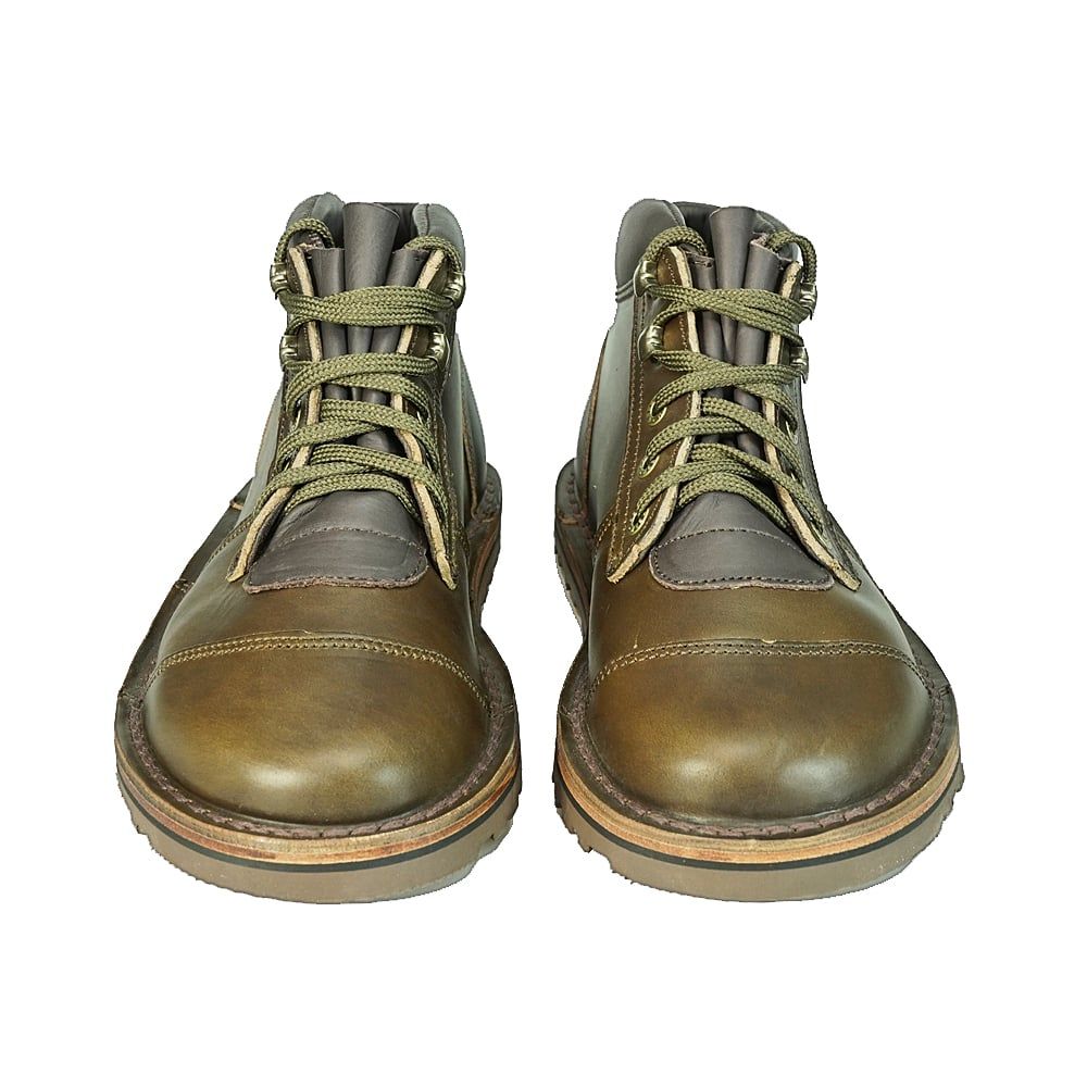 Jim Green Men's Barefoot African Ranger - Horween Olive Brown