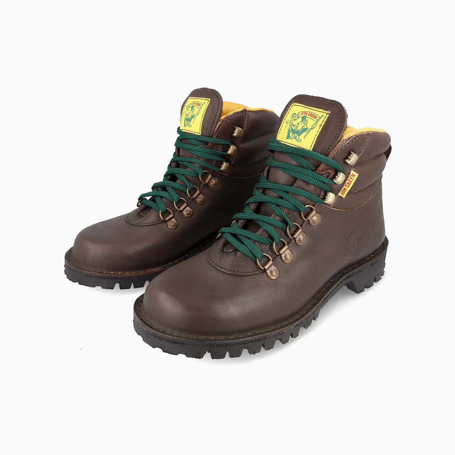Jim Green Men's Razorback - Steel Toe Cap - Brown