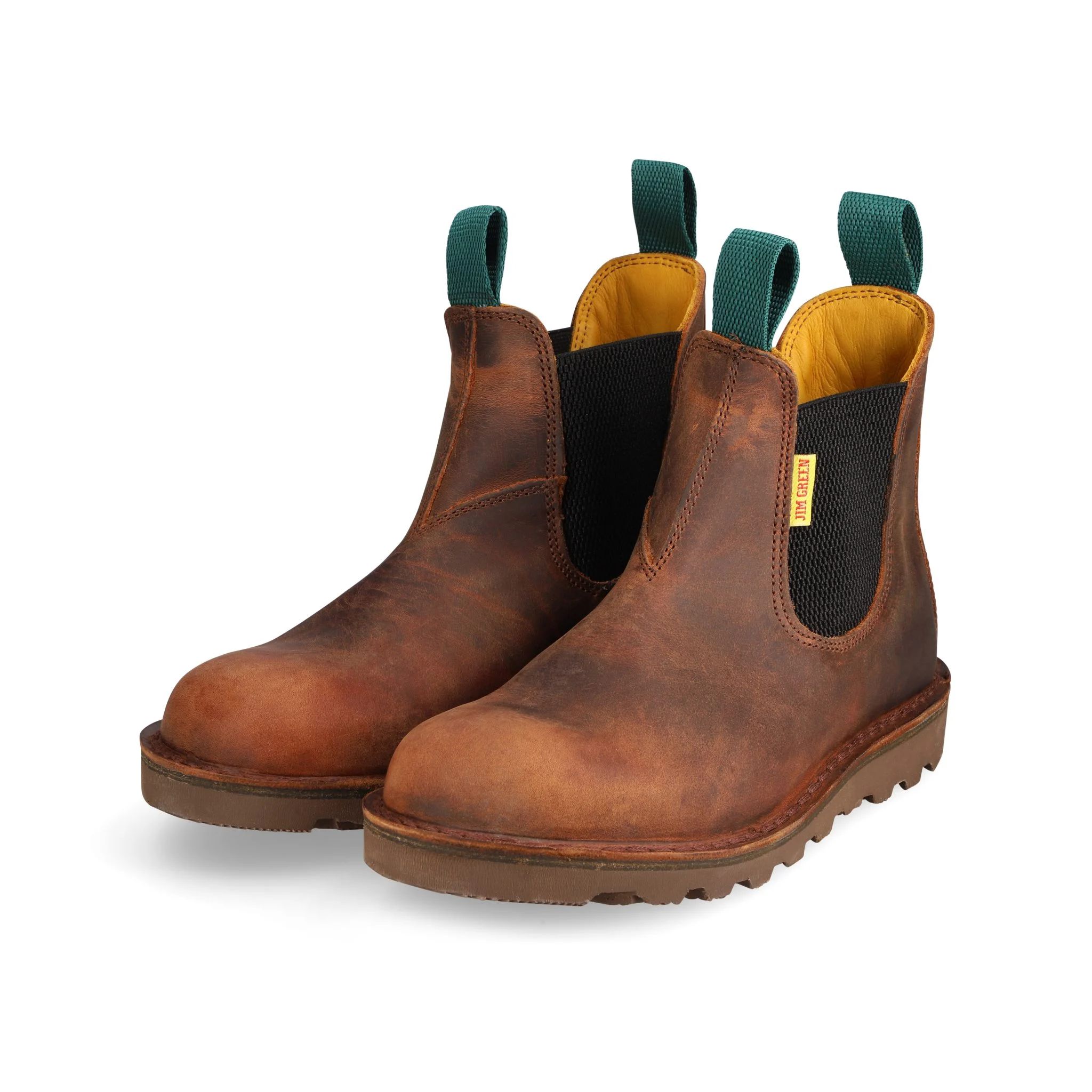 Jim Green Men's Stockman - Bronco Brown