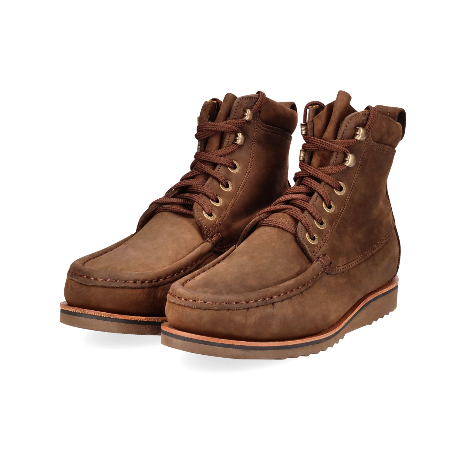 Jim Green Men's Meander - Moc-Toe - Houston Brown